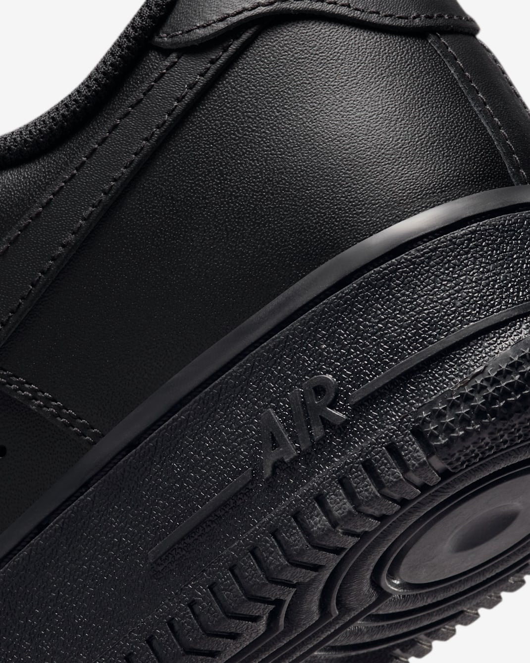 Nike Air Force 1 '07 (Men) - Black/Black - image 6