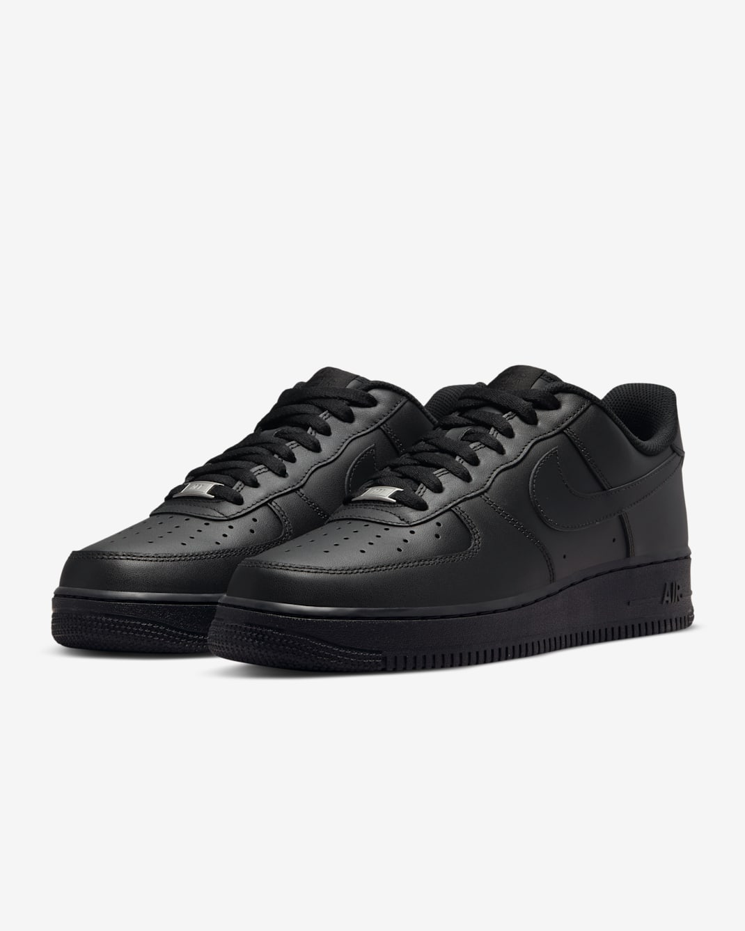 Nike Air Force 1 '07 (Men) - Black/Black - image 3