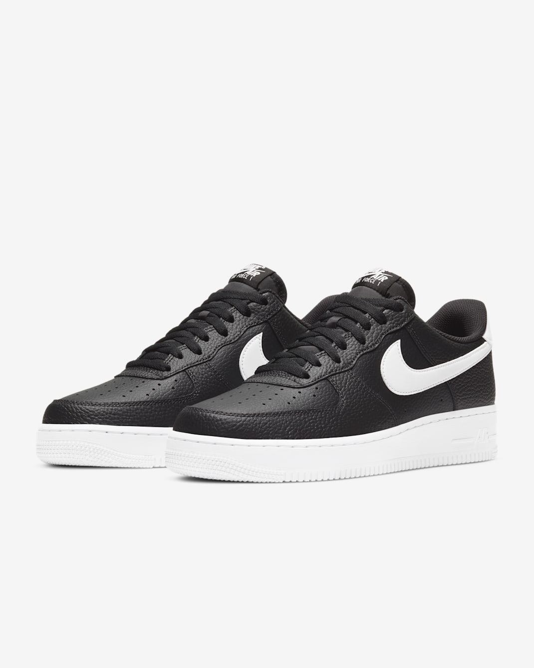 Nike Air Force 1 '07 (Men) - Black/White - image 3