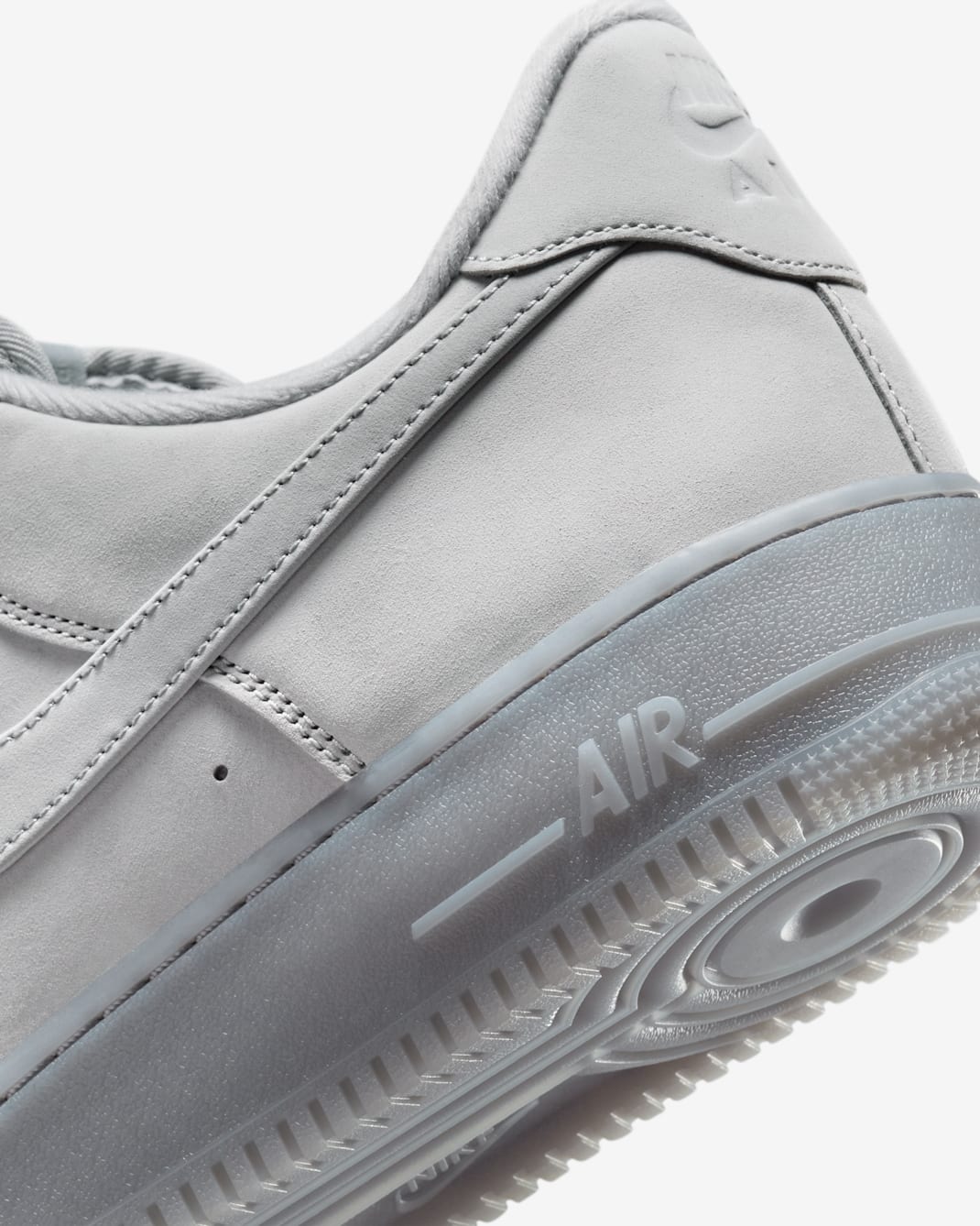 Nike Air Force 1 '07 (Men) - Wolf Grey/Black/Wolf Grey - image 6