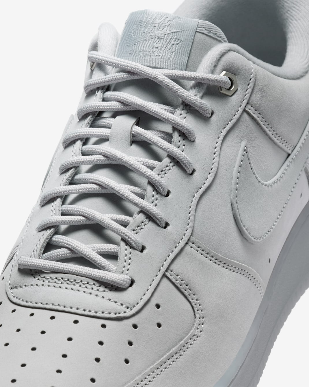 Nike Air Force 1 '07 (Men) - Wolf Grey/Black/Wolf Grey - image 5