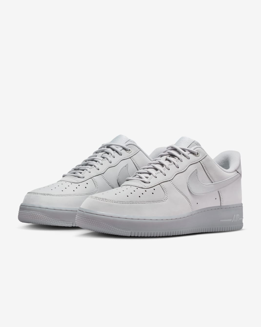 Nike Air Force 1 '07 (Men) - Wolf Grey/Black/Wolf Grey - image 3
