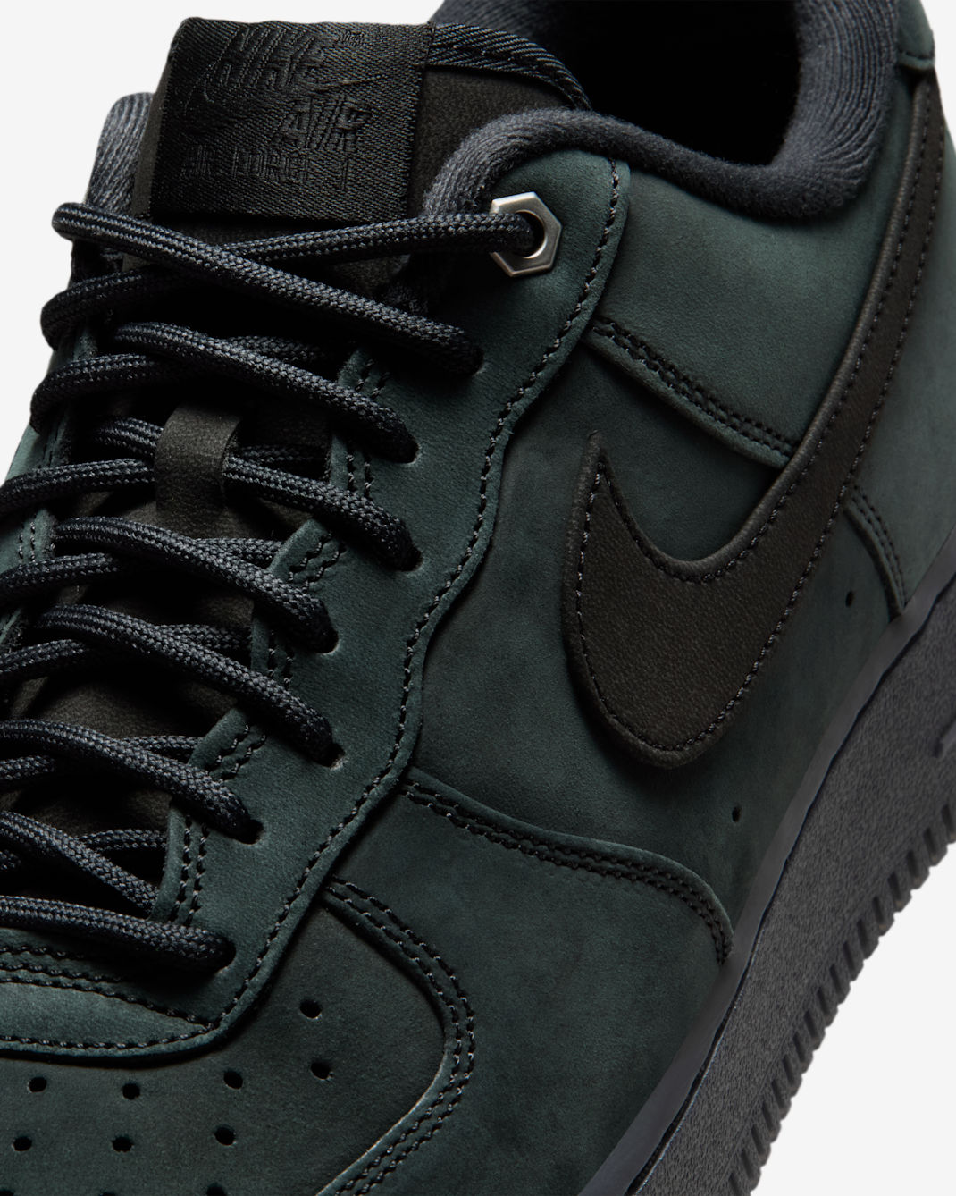 Nike Air Force 1 '07 (Men) - Black/Black (WB) - image 5