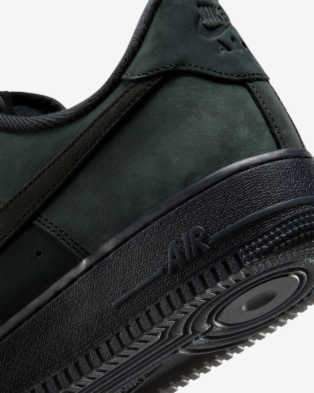 Nike Air Force 1 '07 (Men) - Black/Black (WB) - image 6