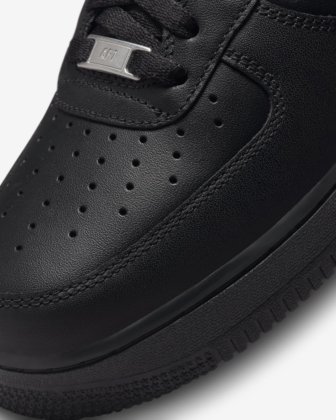 Nike Air Force 1 '07 (Men) - Black/Black - image 5