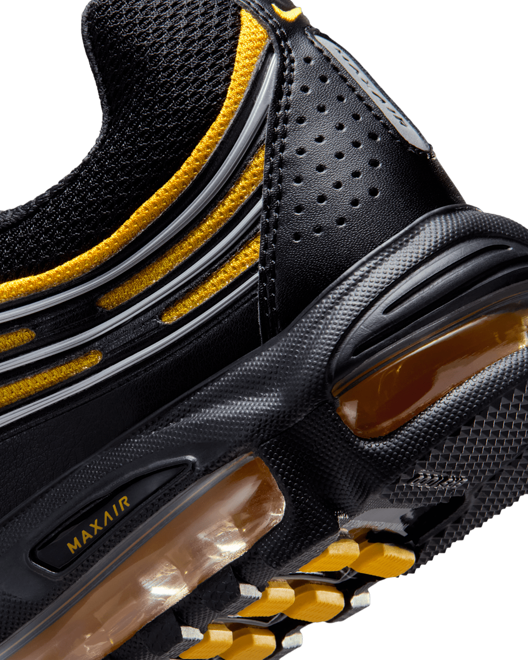 Nike Air Max TL 2.5 (Men) - Black/Black/Metallic Silver/Varsity Maize