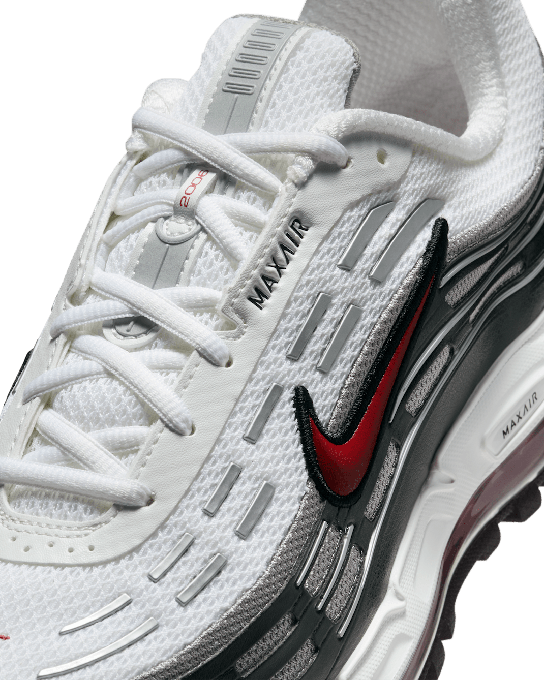 Nike Air Max TL 2.5 (Men) - White/Black/Medium Grey/Varsity Red