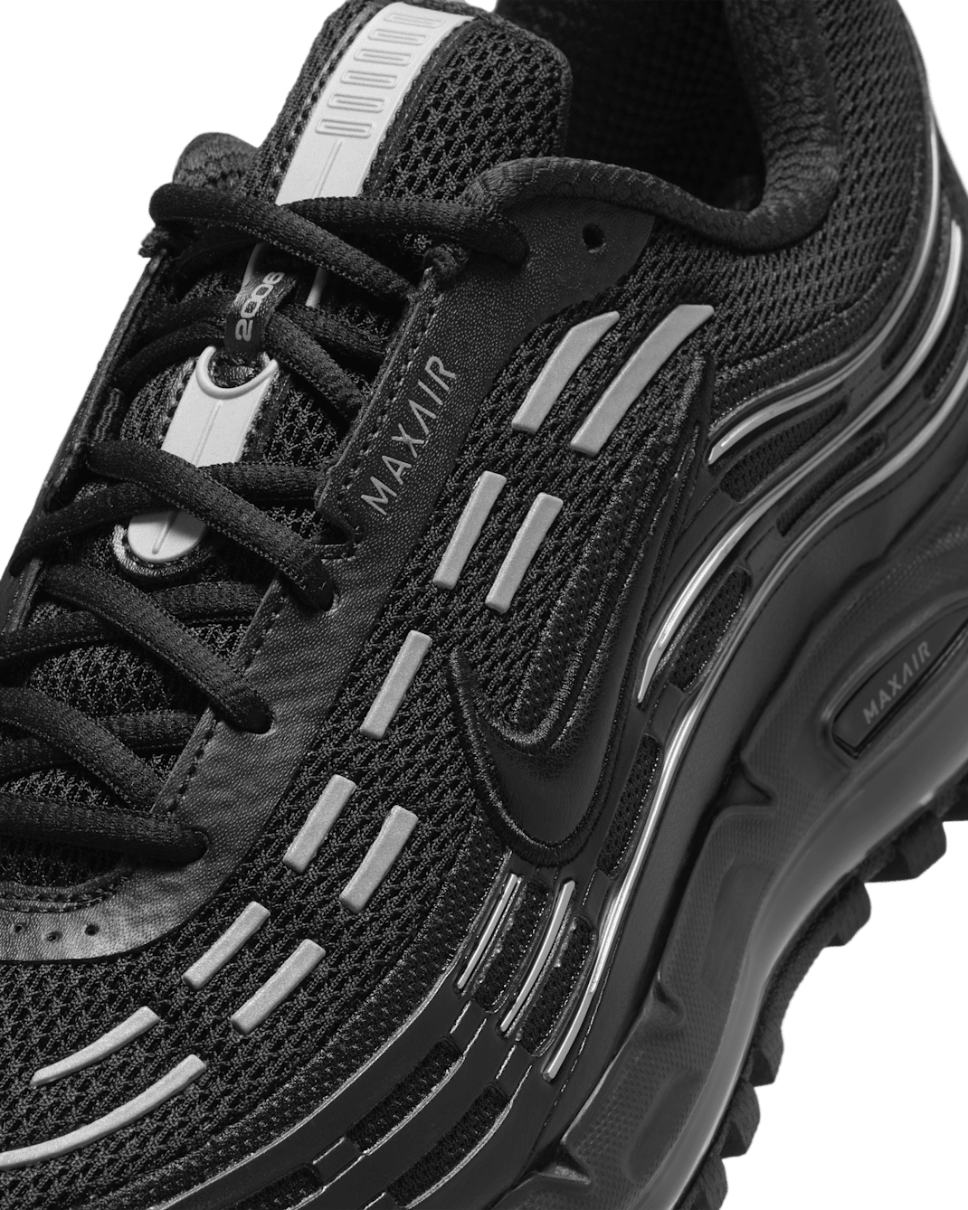 Nike Air Max TL 2.5 (Men) - Black/Black/Metallic Silver/Black