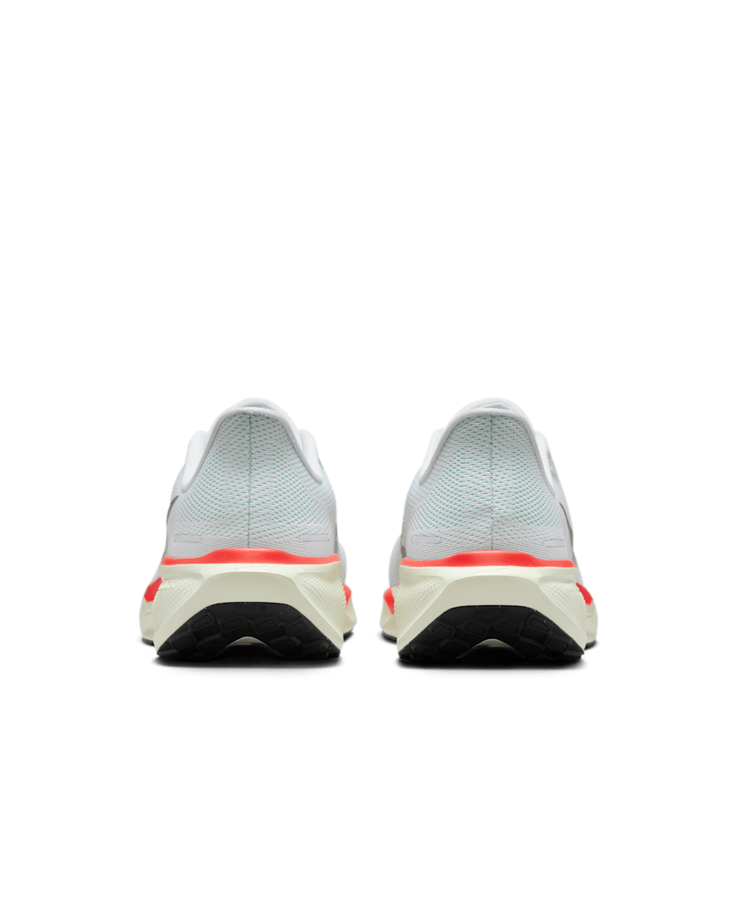 Nike Air Zoom Pegasus 41 (Men) - White/Barely Green/Bright Crimson/Metallic Silver
