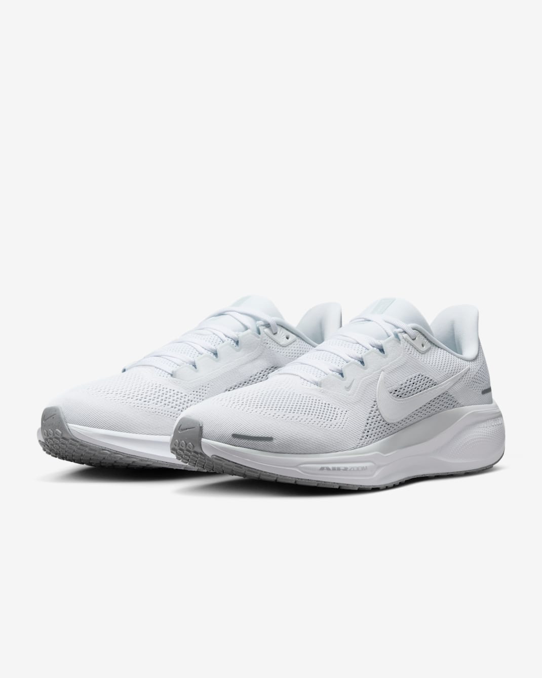Nike Air Zoom Pegasus 41 (Men) - White/Pure Platinum/Metallic Silver/White