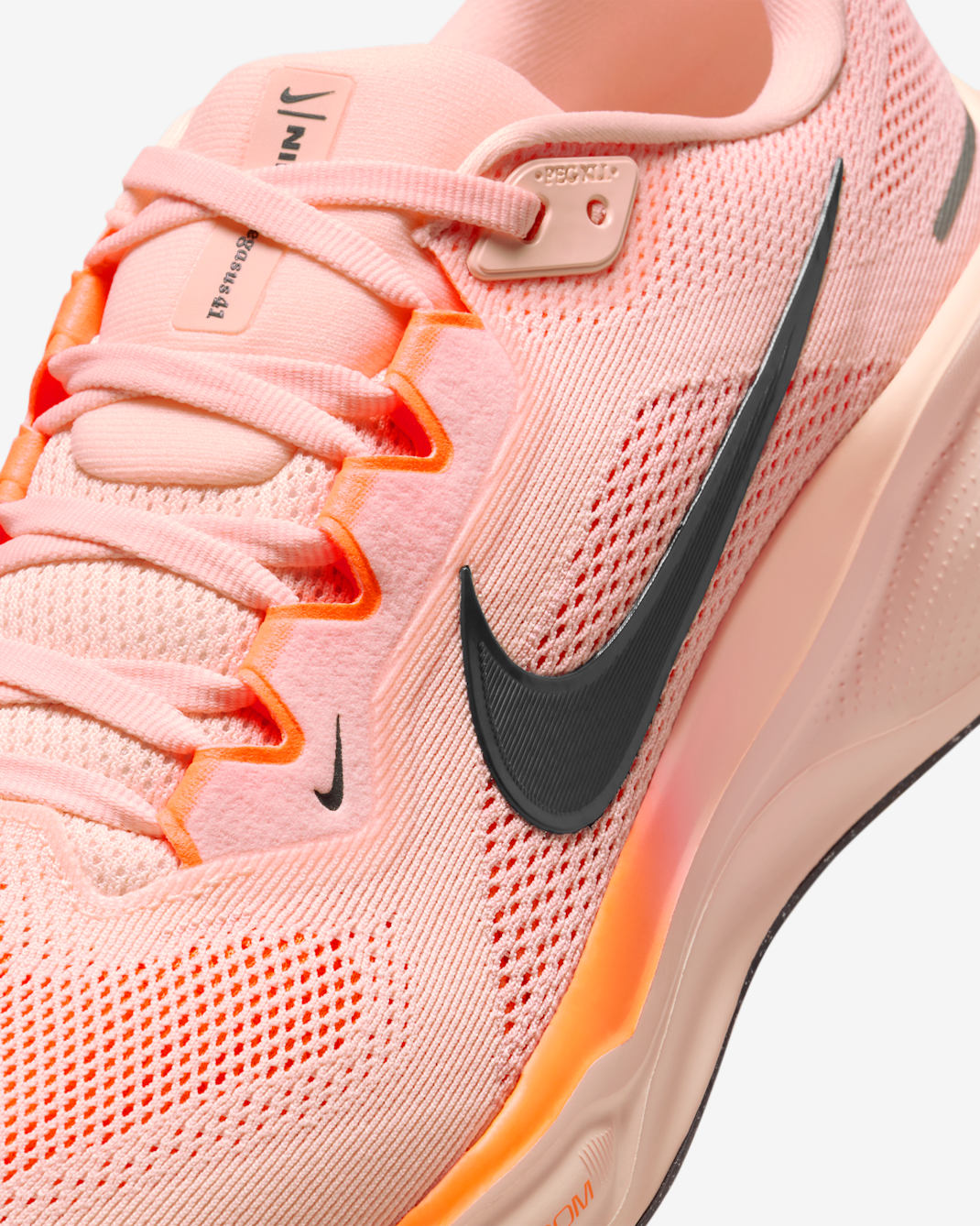 Nike Air Zoom Pegasus 41 (Men) - Crimson Tint/Washed Coral/Total Orange/Gridiron