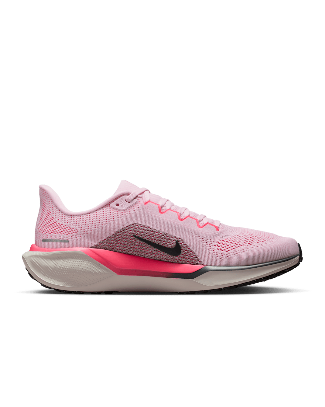 Nike Air Zoom Pegasus 41 (Men) - Pink Foam/Taupe Grey/Hyper Pink/Off-Noir