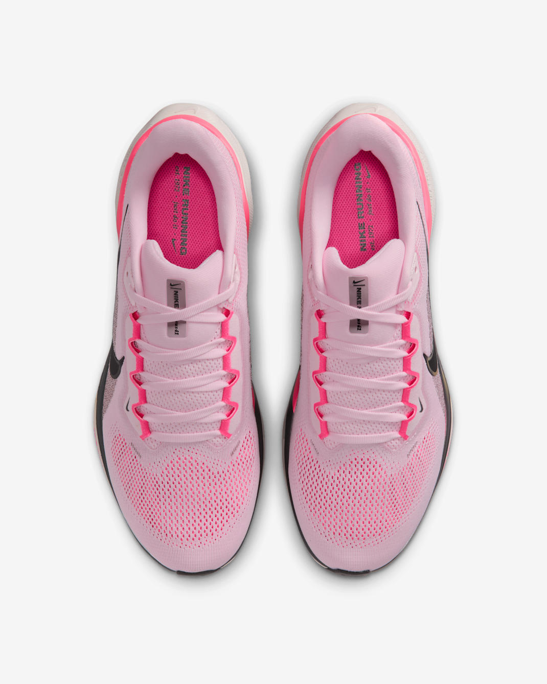Nike Air Zoom Pegasus 41 (Men) - Pink Foam/Taupe Grey/Hyper Pink/Off-Noir