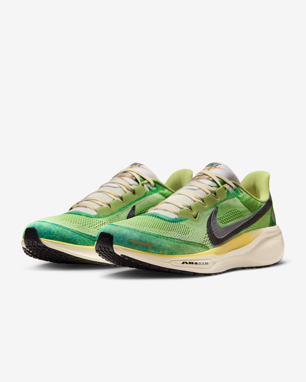 Nike Air Zoom Pegasus 41 (Men) - Multi-Colour/Vivid Green/Dark Apple/Clear