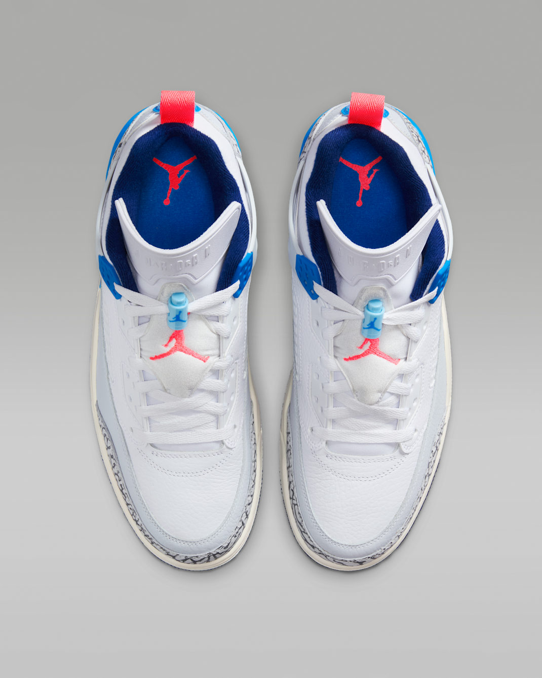 Jordan Spizike Low (Men) - White/Pure Platinum/Blue Void/Hot Lava