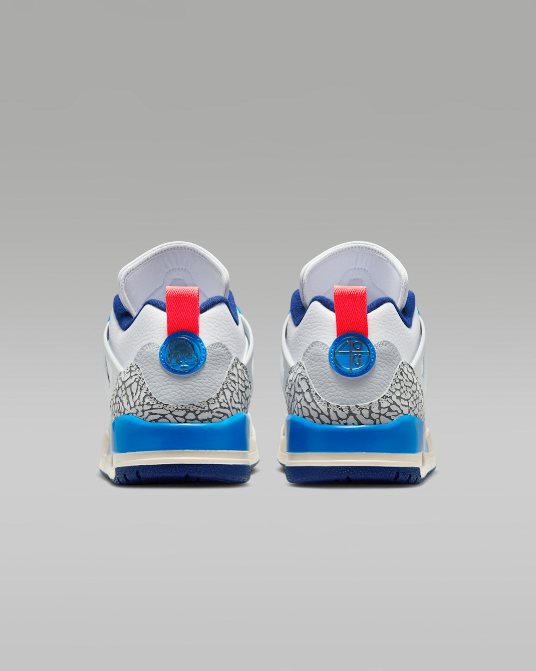 Jordan Spizike Low (Men) - White/Pure Platinum/Blue Void/Hot Lava