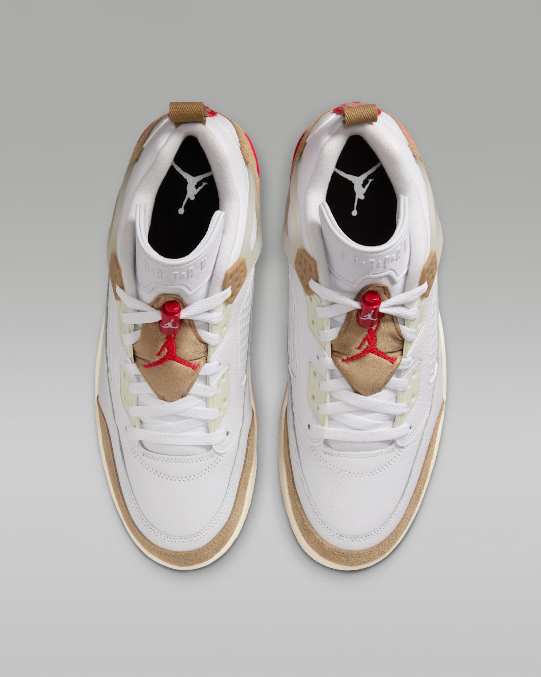 Jordan Spizike Low (Men) - White/Desert Camo/Sail/Fire Red
