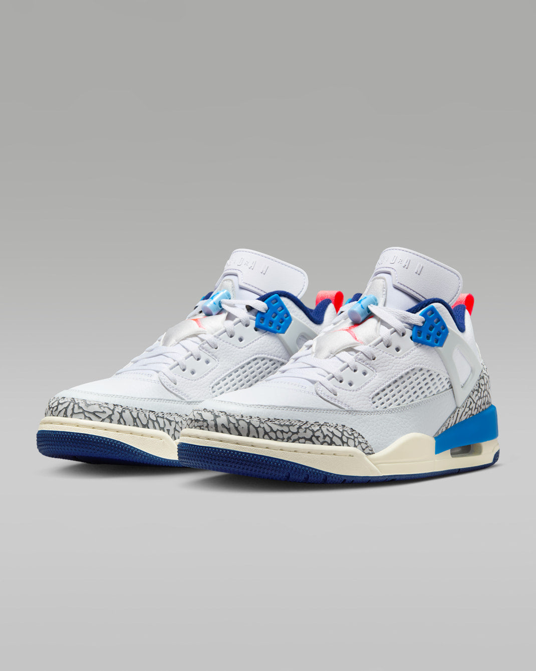 Jordan Spizike Low (Men) - White/Pure Platinum/Blue Void/Hot Lava