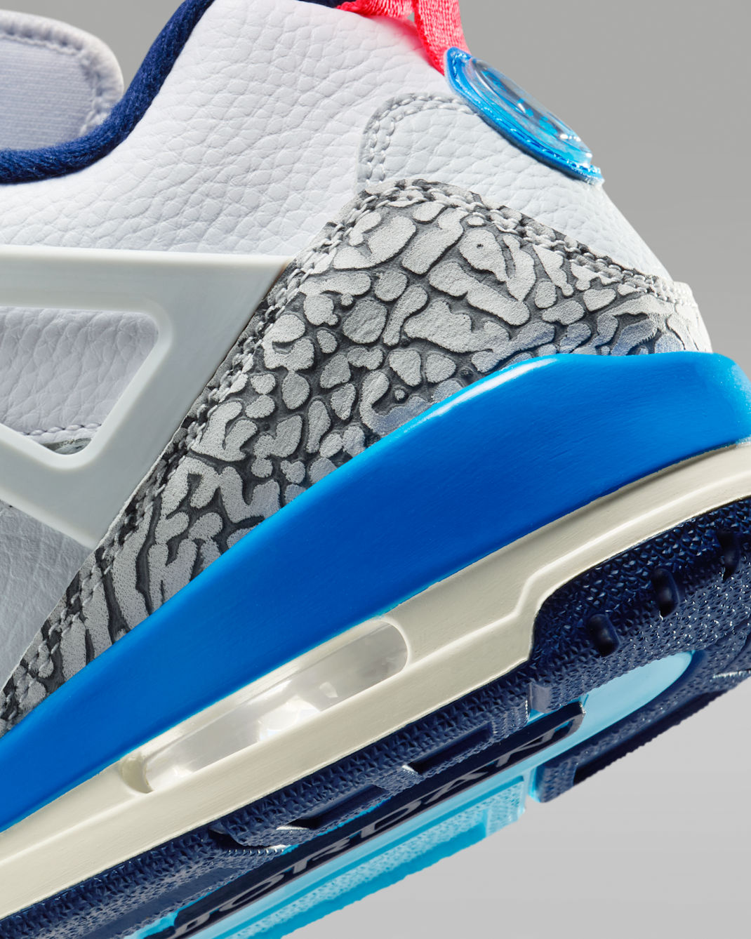 Jordan Spizike Low (Men) - White/Pure Platinum/Blue Void/Hot Lava