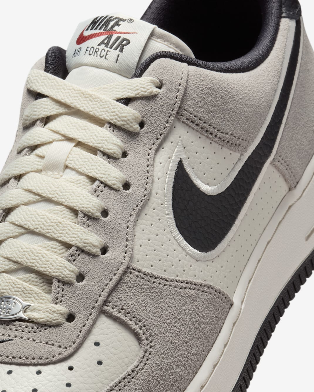 Nike Air Force 1 '07 (Men) - Phantom/College Grey/Team Red/Black - image 5