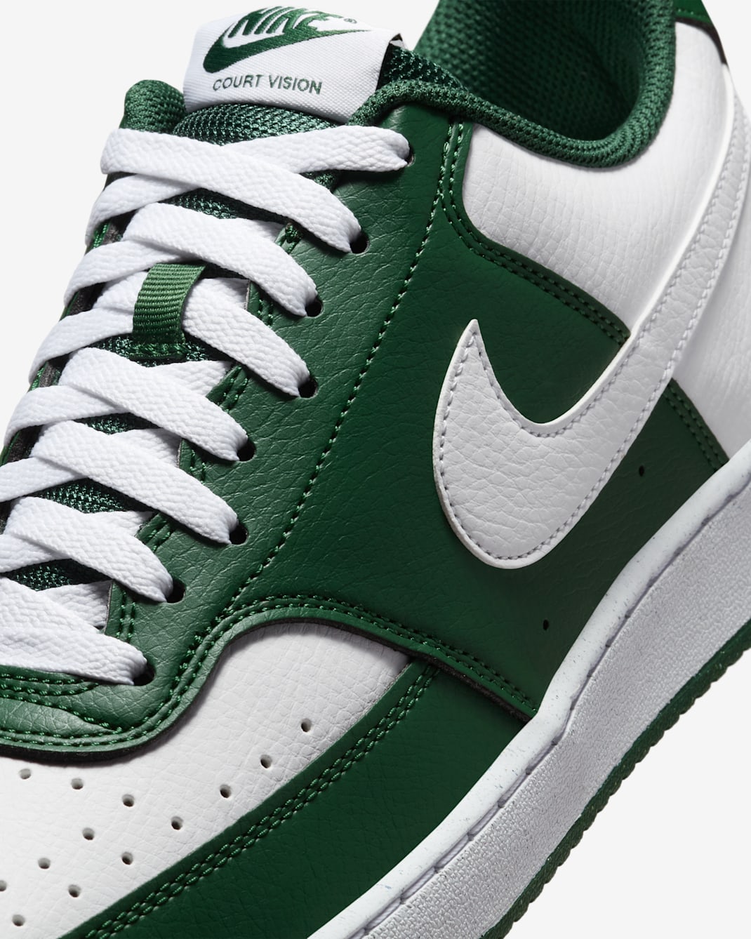 Nike Court Vision Low (Men) - Fir/White