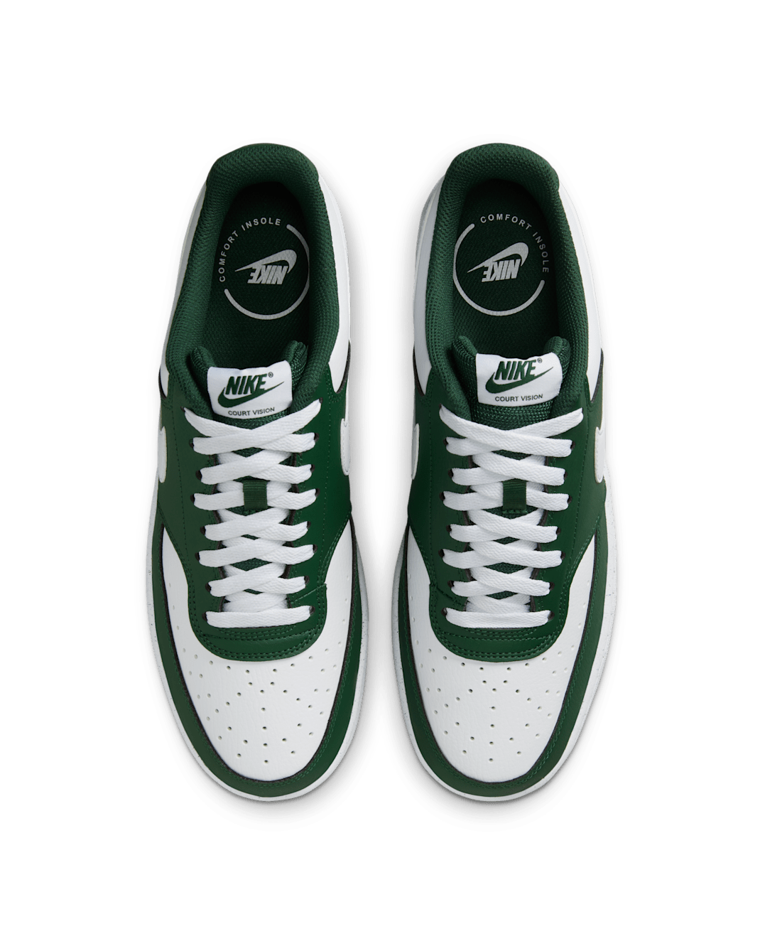 Nike Court Vision Low (Men) - Fir/White