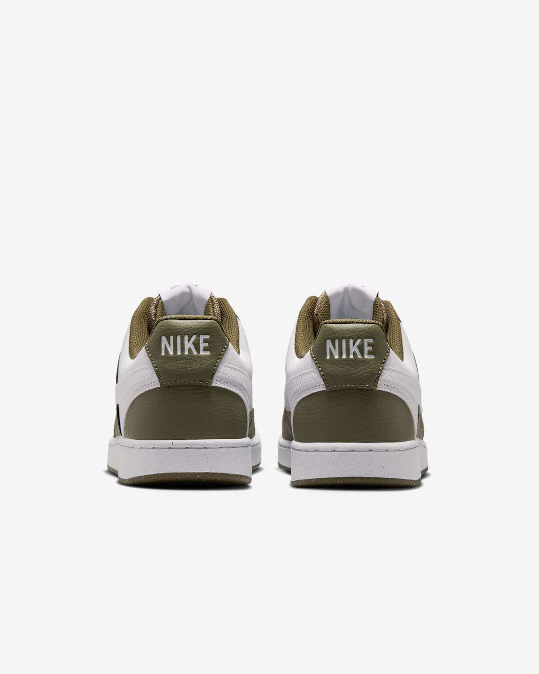 Nike Court Vision Low (Men) - Medium Olive/White