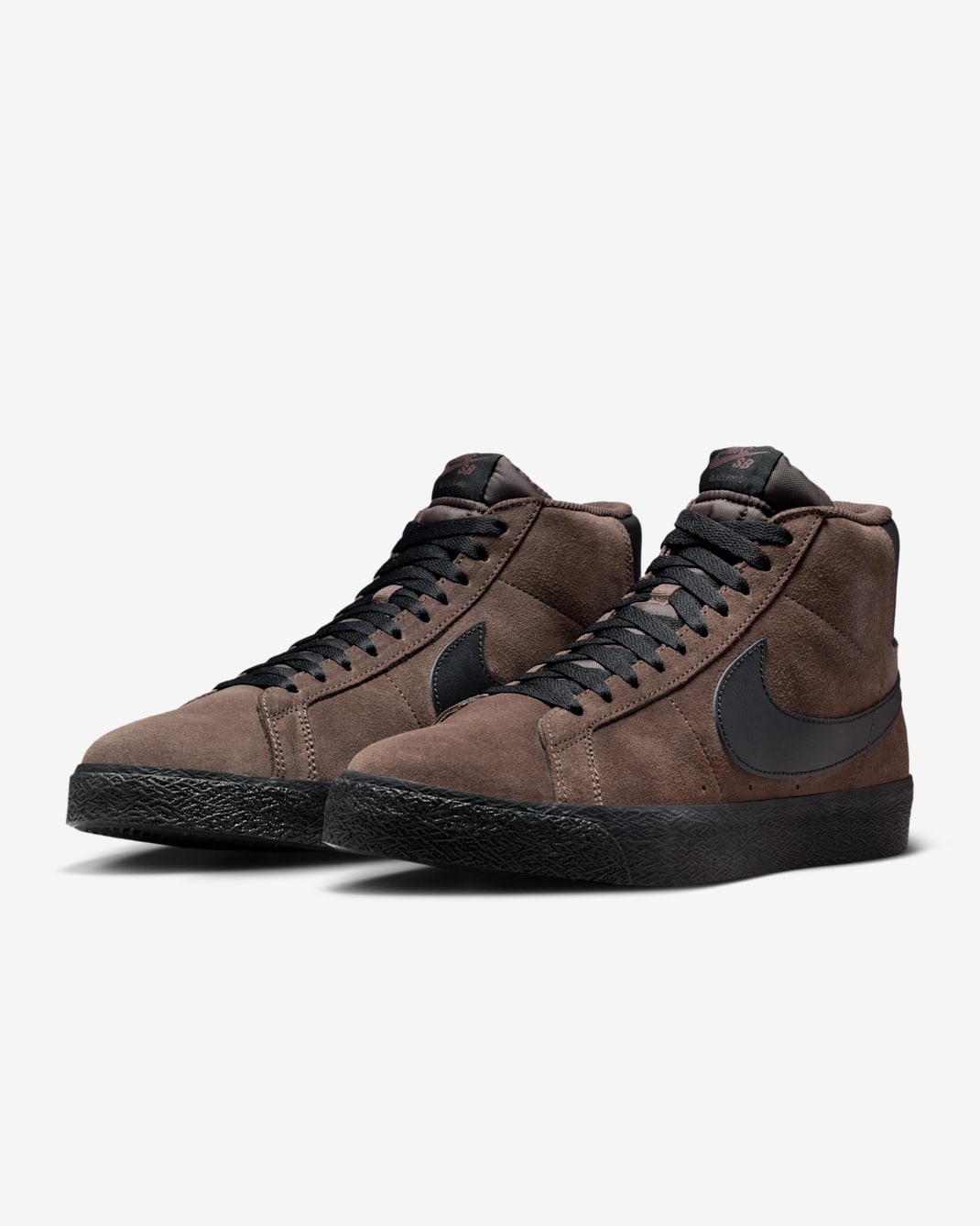 Nike SB Zoom Blazer Mid (Men) - Baroque Brown/Baroque Brown/Black - View 3