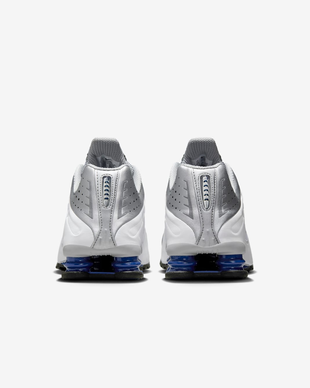 Nike Shox R4 - White/Metallic Silver/Deep Royal Blue/White