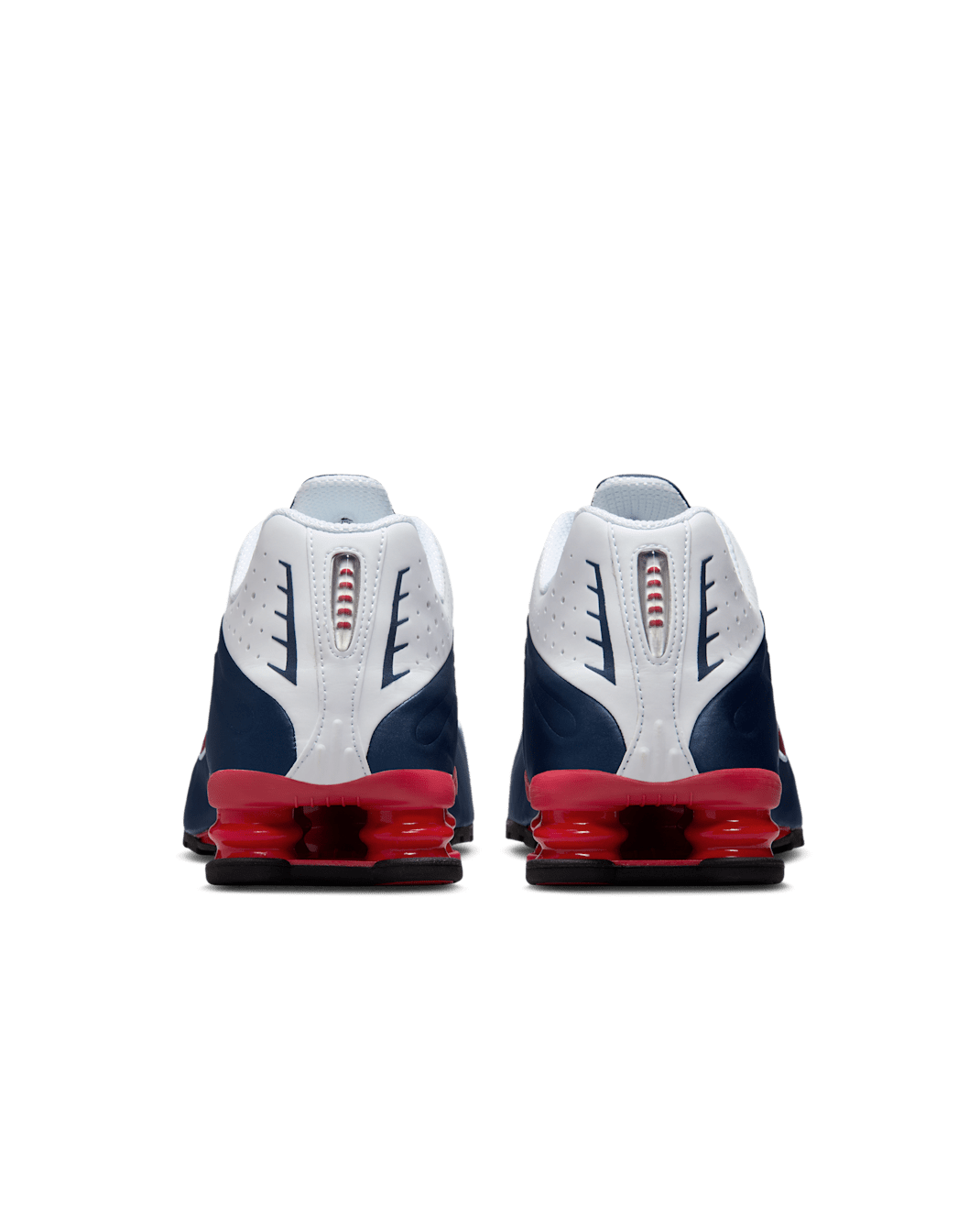 Nike Shox R4 - Midnight Navy/White/Metallic Silver/Gym Red