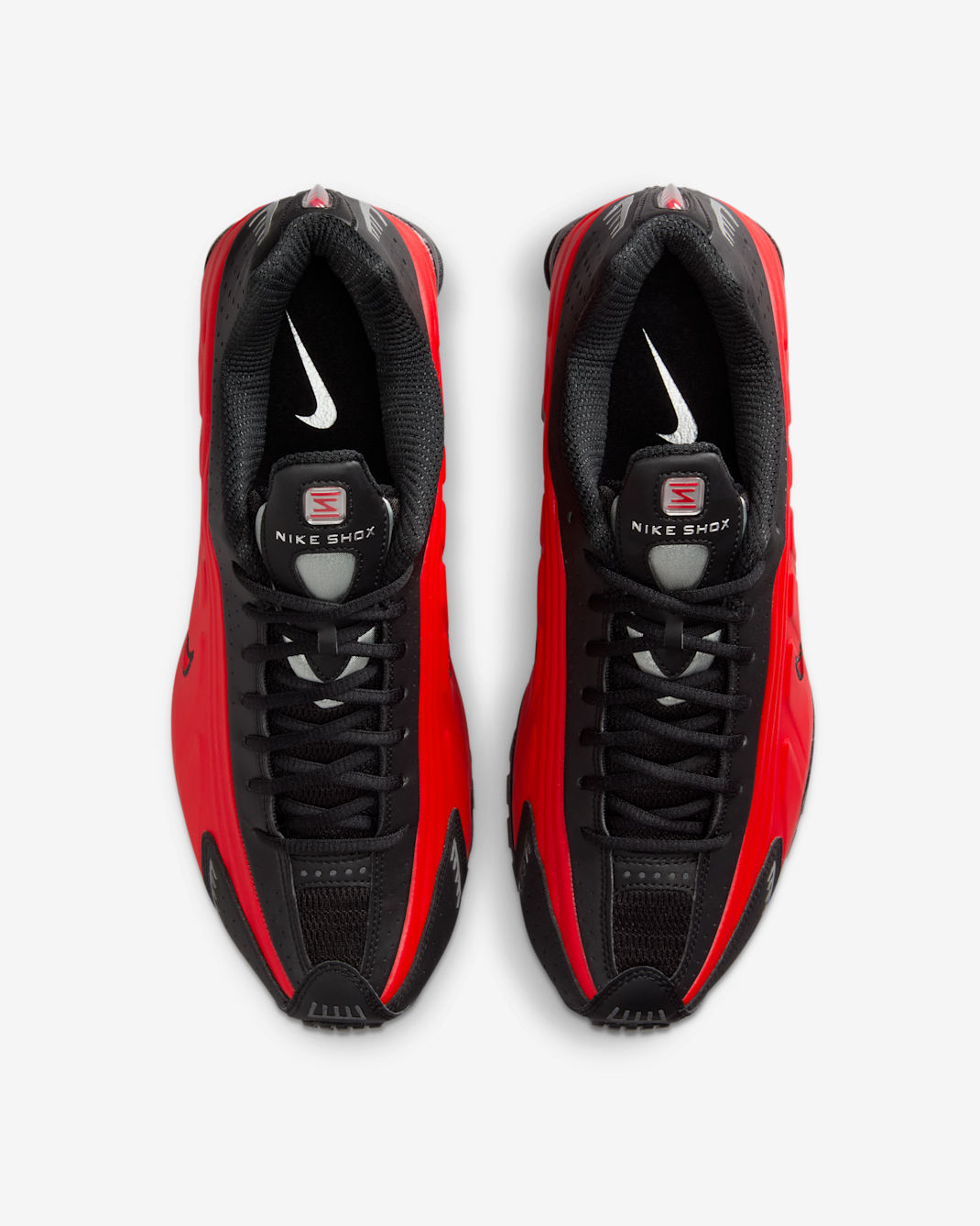Nike Shox R4 - University Red/Black/Metallic Silver/University Red