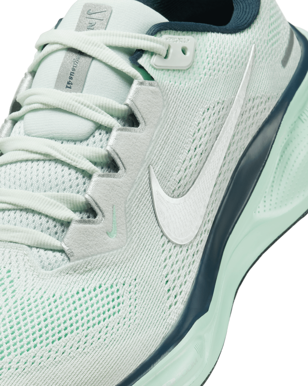 W AIR ZOOM PEGASUS 41 - Ghost Aqua/Mint Foam/Armoury Navy/Metallic Silver - 05