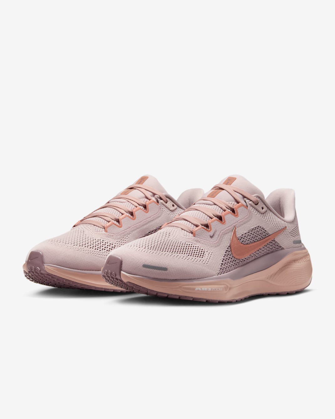 W AIR ZOOM PEGASUS 41 - Silt Red/Particle Pink/Taupe Grey/Metallic Rose Gold - 03