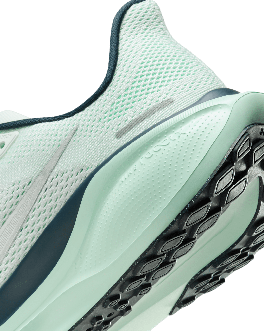 W AIR ZOOM PEGASUS 41 - Ghost Aqua/Mint Foam/Armoury Navy/Metallic Silver - 06