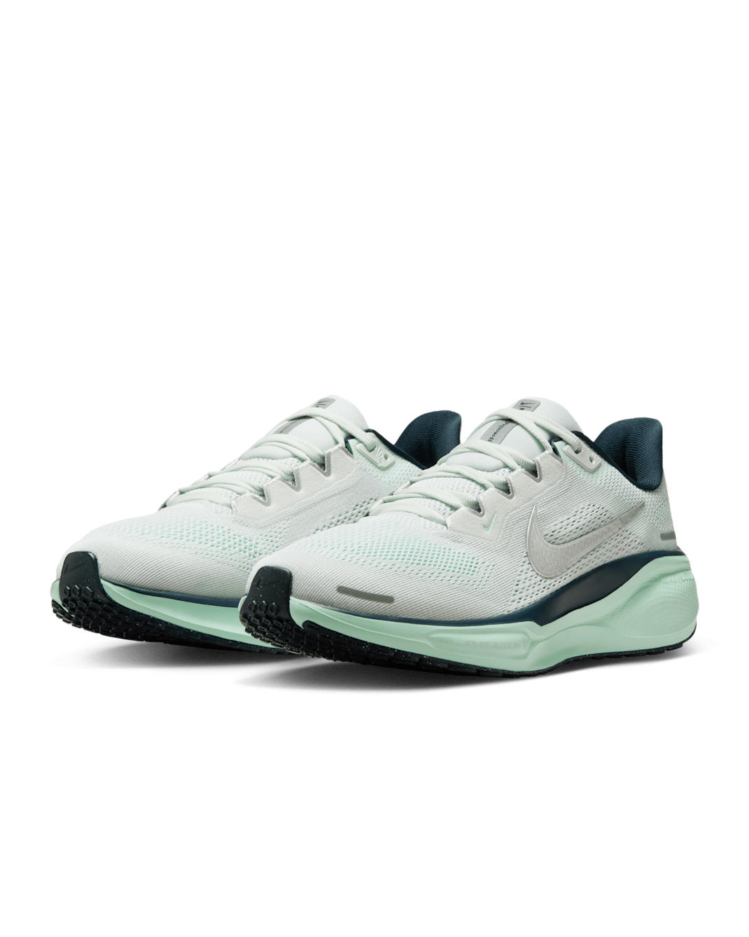 W AIR ZOOM PEGASUS 41 - Ghost Aqua/Mint Foam/Armoury Navy/Metallic Silver - 03