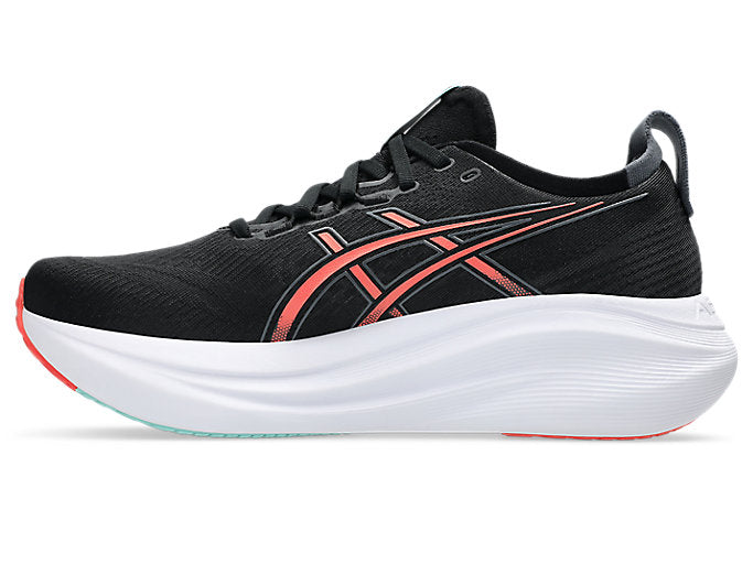 ASICS GEL-Nimbus 27 - Black/Coral Reef