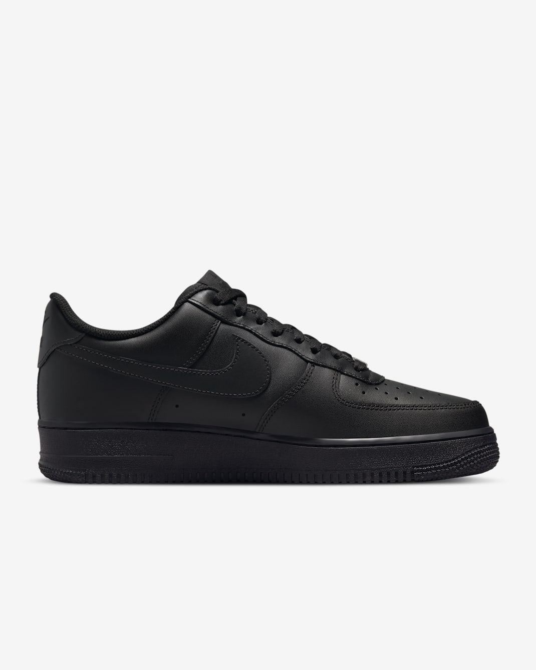 Nike Air Force 1 '07 (Men) - Black/Black - image 1