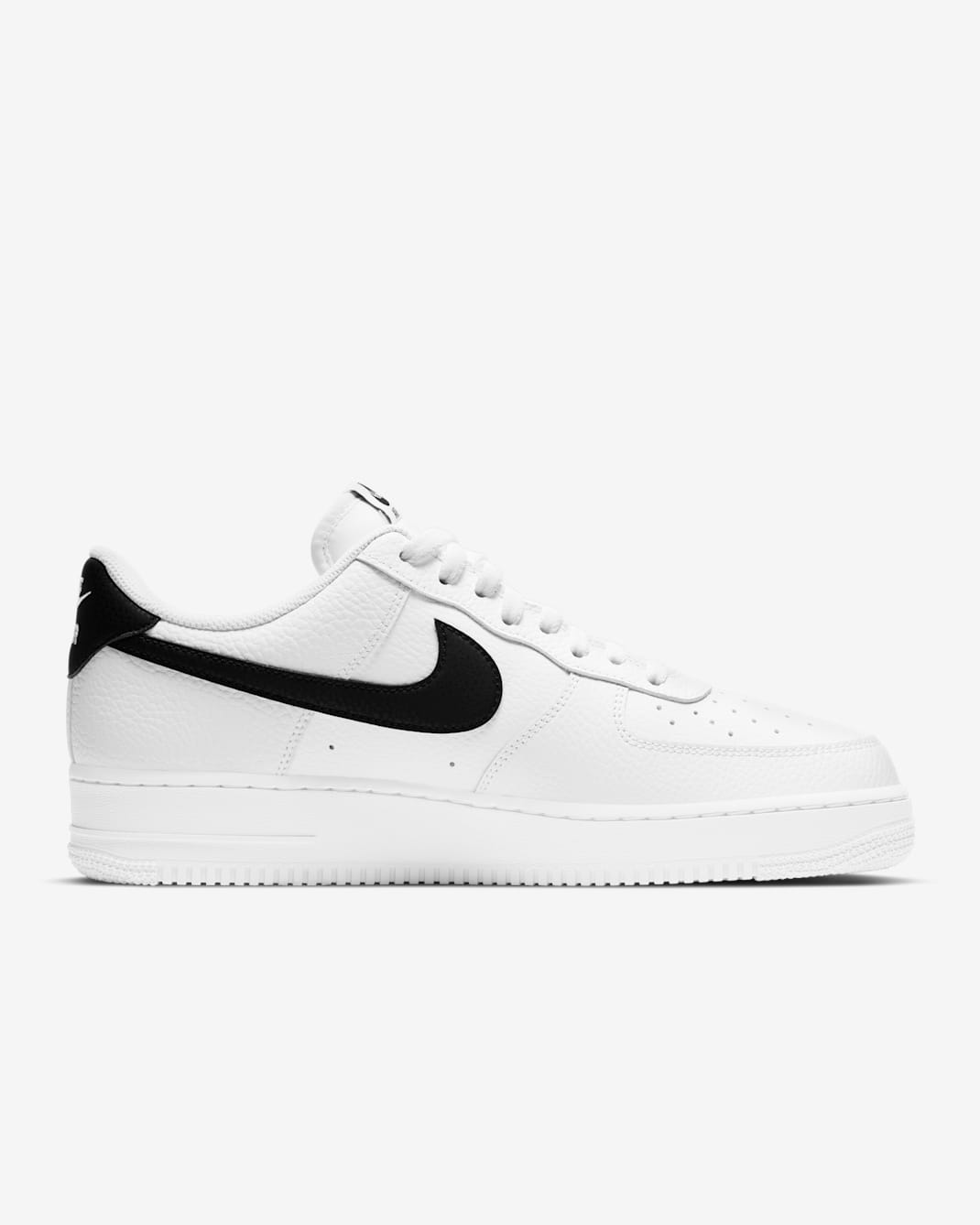 Nike Air Force 1 '07 (Men) - White/Black - image 1
