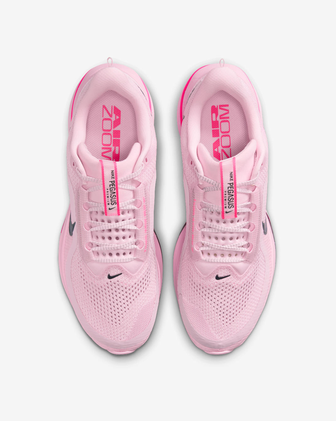 Nike Pegasus Premium - 25 - Pink Foam/Black/Hyper Pink/Off-Noir