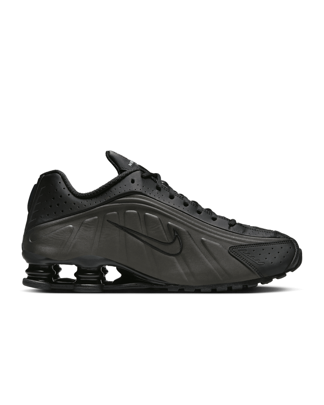 Nike Shox R4 - Black/Black/Bright Crimson/Black