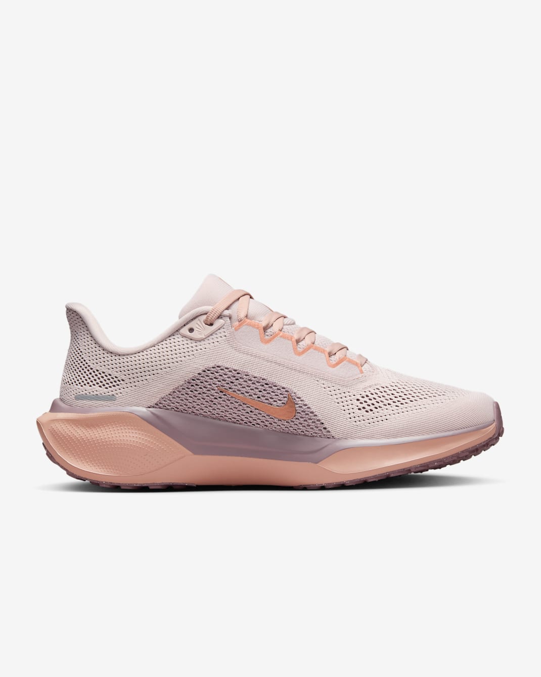 W AIR ZOOM PEGASUS 41 - Silt Red/Particle Pink/Taupe Grey/Metallic Rose Gold - 01