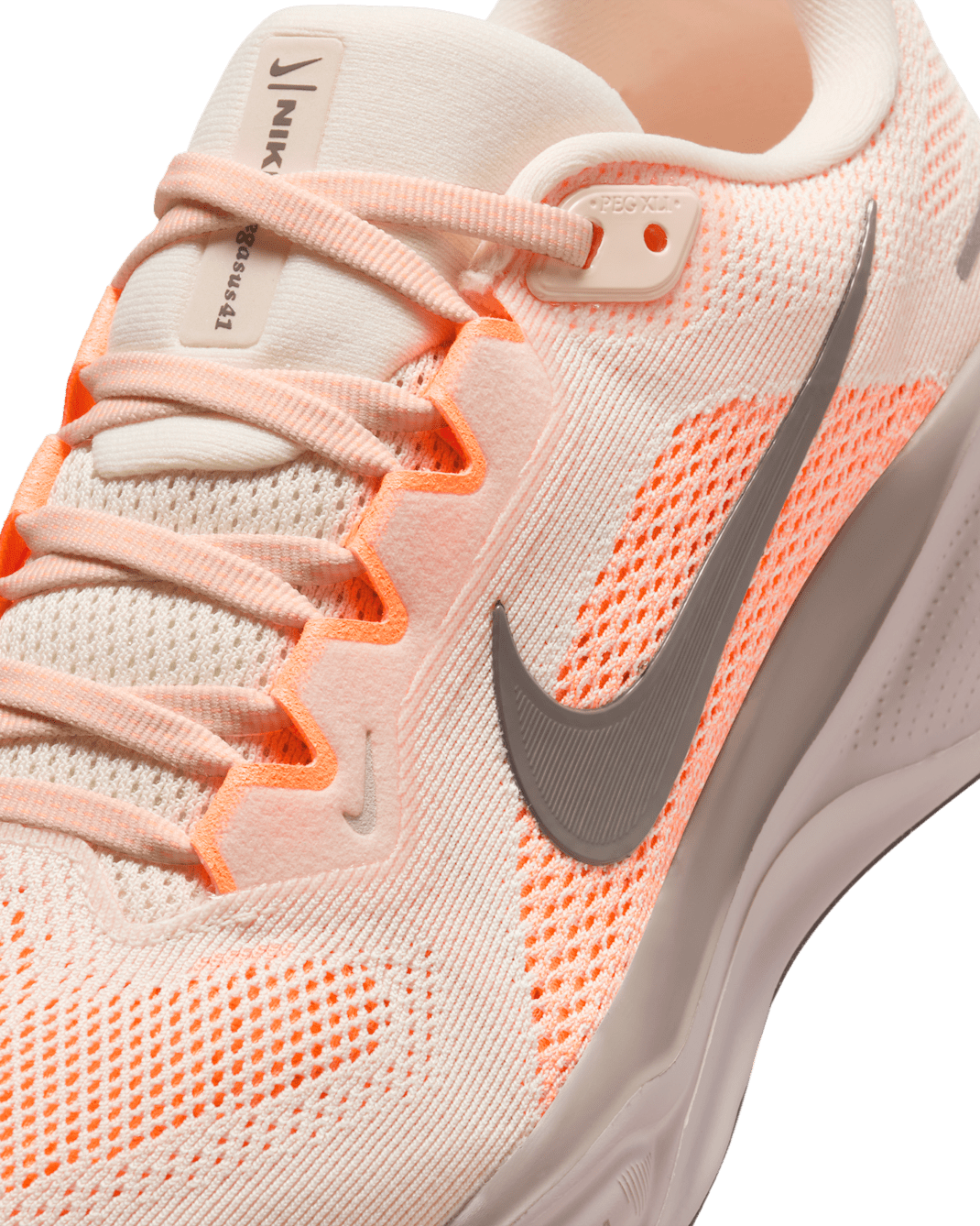 W AIR ZOOM PEGASUS 41 - Guava Ice/Orange Pulse/Malt/Cave Stone - 05