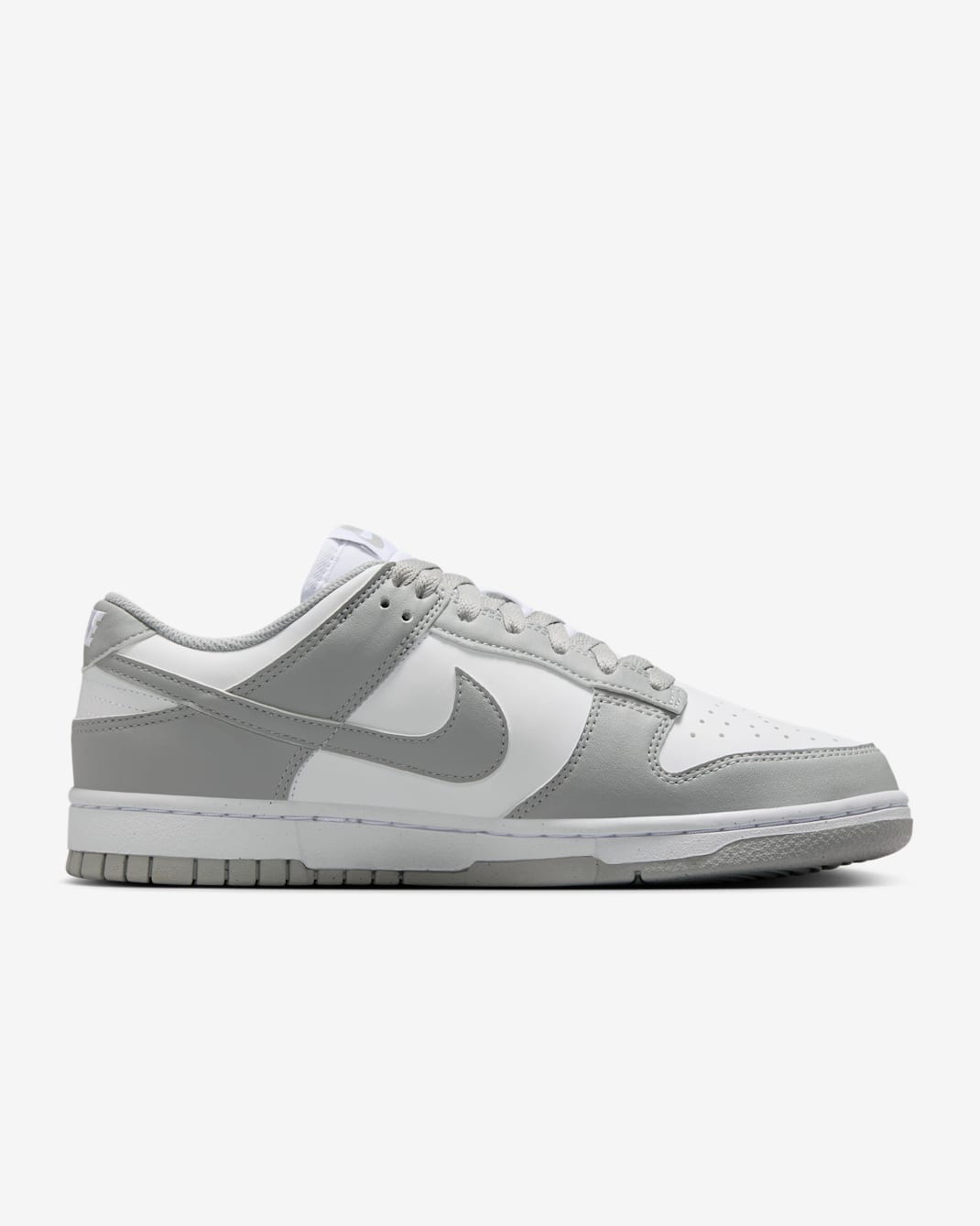 Women Nike Dunk Low Next Nature - White/Light Smoke Grey